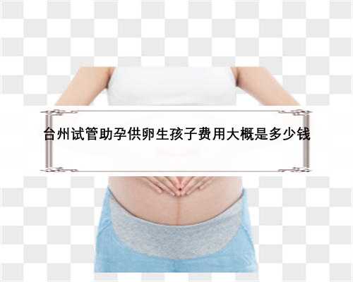 台州试管助孕供卵生孩子费用大概是多少钱